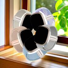 5 条装快速释放编织环磁力表带，兼容 Series11 42 毫米 46 毫米，男女适用，兼容 Ultra 49 毫米 45 毫米 44 毫米 46 毫米 42 毫米 41 毫米 40 毫米 38 毫米 Ultra 2/Ultra，休闲柔软尼龙弹性编织表带，兼容 可调节 Series11/10/9/8/7/6/5/4/3/2/1/SE - 38/40/41mm(Series10 42mm) - 查看 13