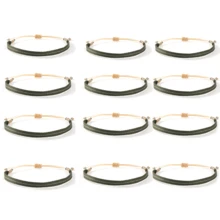 1pc Bohemian Vintage Colorful Woven Bracelet - Multicolor - View 7