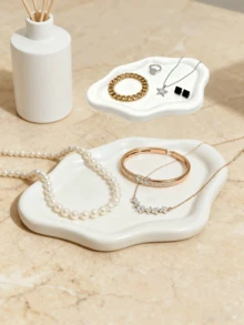 Cloud Shaped Resin Tray, Nordic Style Jewelry Storage Tray, Jewelry Collection Decorative Tray, Jewelry Display Tray, Women's Gift, Home Decor Bedroom Decor