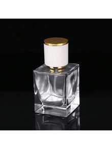 1pc Glass 30/50ML High-Grade Perfume Bottle Thickened Glass Perfume Separate Bottle Screw Spray Perfume Glass Bottle Makeup Bottle - Multicolor - View 6