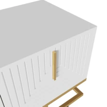 Television Stands & Entertainment Centers - White - View 8