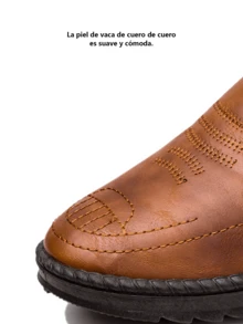 Zapatos Formales Informales Y De Negocios Versátiles,Mocasines de conducción casuales para hombres con parte superior de doble capa, Zapatos casuales de moda para hombre.Mocasines Suaves Sin Cordones Para Hombre Exclusivos De La Marca,estilo de deslizamiento para primavera/verano, zapatos suaves y cómodos - Marrón - Ver 8