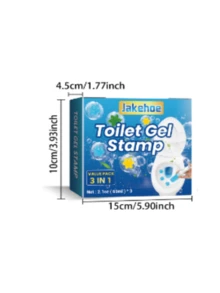 4 piezas/3 piezas Desodorante en gel para inodoro, Limpiador y desodorante de inodoro con estampado floral, Limpiador de inodoro, Gel desodorante, Ambientador de baño, Apto para inodoro, baño, artículos de limpieza