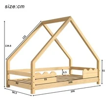 Kids Bed Frames, Headboards & Footboards - White - View 10