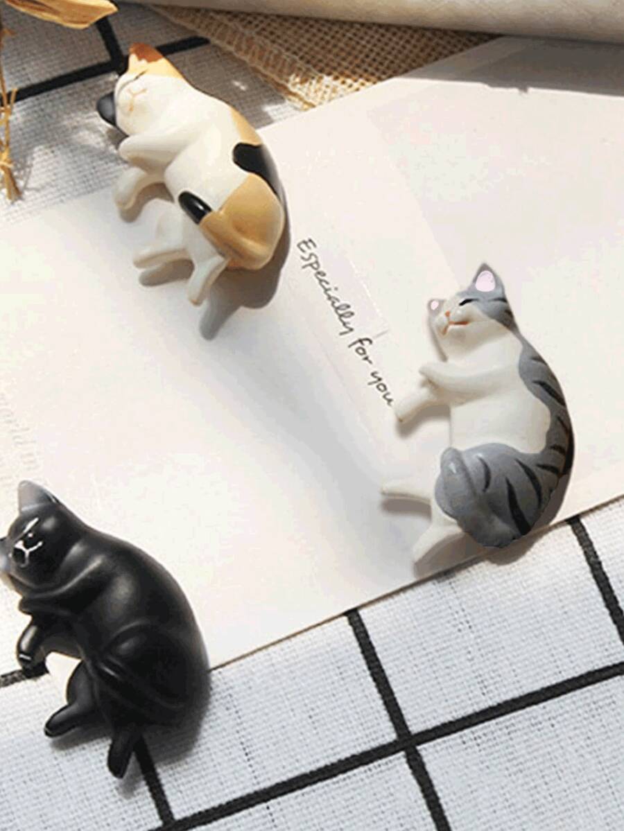 1pc Cat Design Fridge Magnet Best - Multicolor - View 1