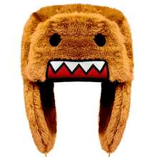 Winter Plush Cartoon Character Hat With Detachable Ear Flaps - Stretchy Beanie For Men & Women, Warm Adjustable Cold Weather Cap, Cute Birthday Gift Novelty Accessory, Winter Hat, Cold Weather Gear, Soft Texture