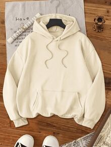 Sudadera hoodie sweatshirt dama mujer gorro capucha encapuchada manga larga algodon bolsa canguro cangurera bolsa bolsillo estampado gatos corazón cat heart letras numeros fechas college colegial universidad universidades escolar varsity lindo cute tierno suave pachoncita puños rib acanalados casual atletica aesthetic homie cossy casa diario frio ciudad urbana moderna juvenil comoda abrigadora caliente calientita ejercicio pijamada - Albaricoque - Ver 2
