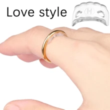 KLONKEE 8 piezas de ajustador de anillos con 1 pieza de almohadilla ajustable DIY, estilos de corazón y regulares, protector de anillo invisible, unisex, se ajusta a anillos de 2-8 mm de ancho - Multicolor - Ver 11