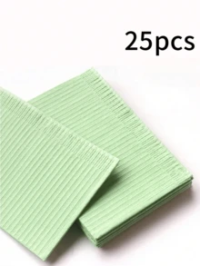 5/25/50pcs Disposable Nail Pad - Foldable Acrylic Practice Paper, 3-Layer Waterproof Cleaning Mat, Suitable For Salon And Home Use, Odorless Paper Towel, For Nail Art And Manicure, Nail Art Supplies | Foldable Nail Pad | Waterproof Mat