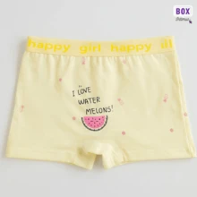 Kit 12 Children's Boxer Panties For Girls - Comfortable Age - 2 To 10 (4Y To 10Y). - 彩色 - 查看 5