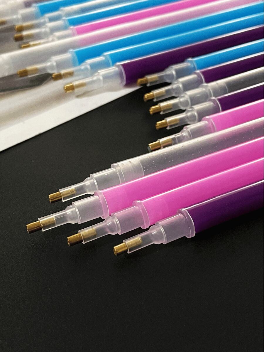 10 件/套钻石画工具 - 钻石画笔工具套件，可更换笔尖，适用于手工 DIY 钻石画 - 彩色 - 查看 1