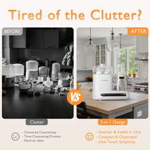 Yunbaby Baby Bottle Warmer & Sterilizer, 44oz Formula Kettle With Drying & Steam, Multi-Function Bottle Warmer For Breastmilk, Food & Baby Essentials - 查看 10