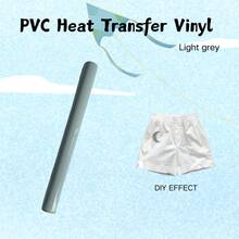 1 Roll, PVC Heat Transfer Vinyl Material, Size 30.5x60cm/30.5x102cm, Iron-On DIY, Suitable For T-Shirts, Easy To Cut And Smooth Surface, Embroidery Patch Iron-On Heat Transfer Patch, Applicable For Jackets, Clothing, Backpacks, Jeans, T-Shirts, Etc. - Multicolor - View 74