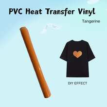 1 Roll, PVC Heat Transfer Vinyl Material, Size 30.5x60cm/30.5x102cm, Iron-On DIY, Suitable For T-Shirts, Easy To Cut And Smooth Surface, Embroidery Patch Iron-On Heat Transfer Patch, Applicable For Jackets, Clothing, Backpacks, Jeans, T-Shirts, Etc. - Multicolor - View 81