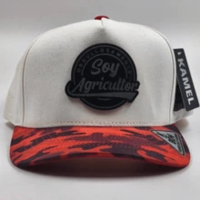 Gorra Premium Cruz Soy Agricultor Del Campo Placa Negra Verde/negro Único - BLANCO/ROJO - Ver 2