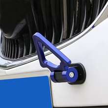 1pc Universal Car Decorative Tow Hook, Adhesive Trailer Hitch For Front/Rear Bumper