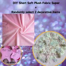 1pc Soft Plush Fabric Material, Suitable For Thanksgiving Decoration, DIY Handmade Home Textile, Applicable To Flannel - Multicolor - View 88