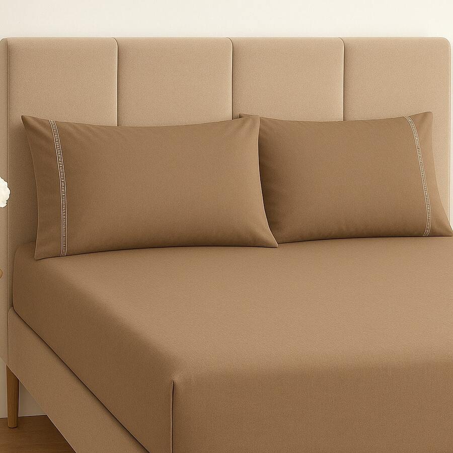 400 Thread Count Premium Bedding Set With Stick Stitch Finish - AVELLANA - Ver 1