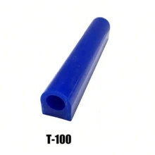 1 Count Blue/Green Sculpturing Wax Ring Tube Round Tube Ring Perforated Wax, Hard Modelling Wax For Jewellery Mould Sets