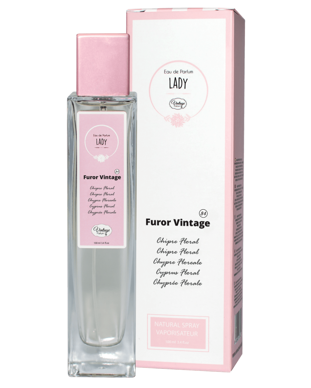 Perfume mujer furor vintage 100ml
