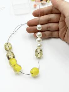 5pcs/Set Beading Needles With Threaded Spiral Design, Ultra-Fine Beading Needles, Non-Slip For Jewelry Making DIY - Silver - View 6