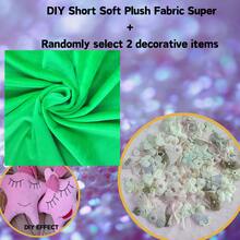 1pc Soft Plush Fabric Material, Suitable For Thanksgiving Decoration, DIY Handmade Home Textile, Applicable To Flannel - Multicolor - View 90