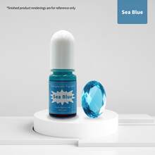 مجموعة صبغات راتنج شفافة 24 لون/علبة، صبغة عالية الشفافية لراتنج الإيبوكسي والراتنج الأشعة فوق البنفسجية لمشاريع المجوهرات والحرف اليدوية الإبداعية، حجم 5 مل