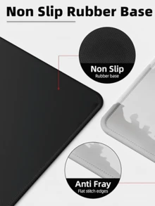 1pc EFISH Mouse Pad Japanese Cherry Blossom (800*300*3MM) Large Extended Mouse Pad, Stitched Edges Mouse Mat, Non-Slip Rubber Base