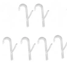 4pcs Plastic Cylinder Radiator Hooks, Wall-Mounted Towel Hooks, Easy Installation, Casual Style, For Bathrobes And Towels, No Drilling Required Hooks, Suitable For Bathroom, Bedroom, Towels