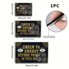 1 pieza Decoración del hogar, Alfombra de gel de sílice con estampado de patrones misteriosos, fácil de limpiar, rectangular impresa en 3D, adecuada para entrada, sala de estar, cocina, dormitorio, pasillo, baño, lavandería - Alfombra de poliéster, adecuada para decoración del hogar interior y exterior