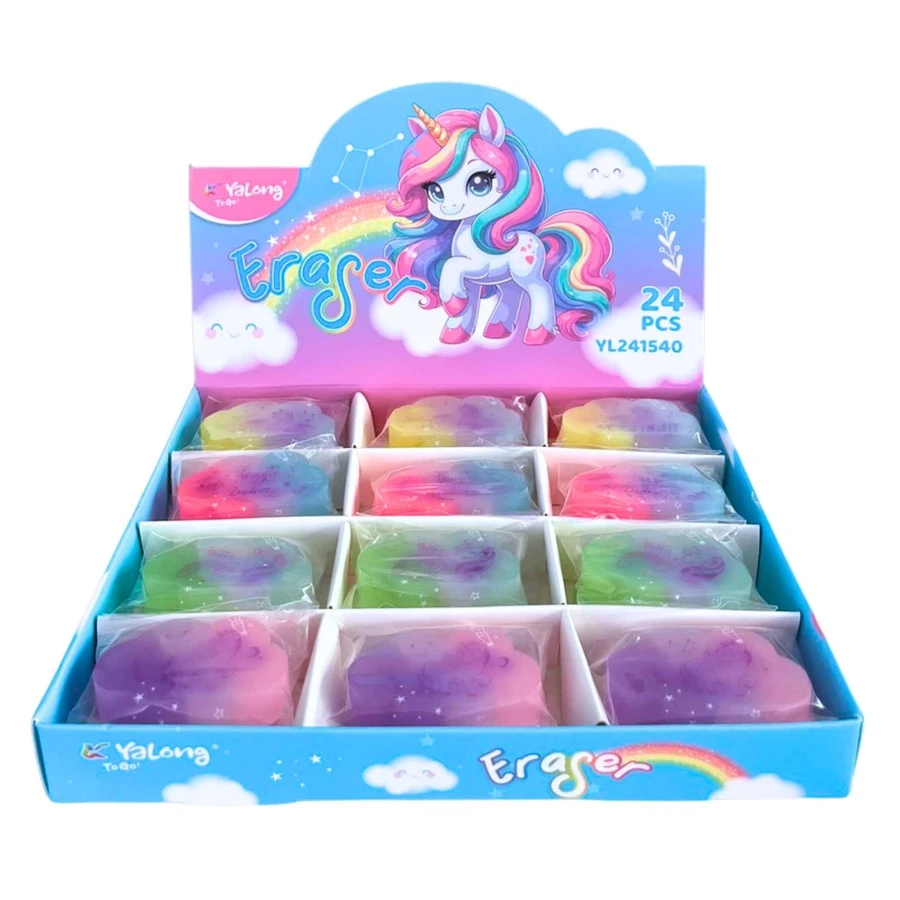 Set Completo de Gomas Escolares de Alta Calidad con Borrado Limpio, Preciso y sin Manchas | Diseño Ergonómico y Cómodo para un Uso Diario en Escuela, Oficina o Hogar | Perfectas para Estudiantes, Artistas, Dibujantes y Profesionales que Buscan un Acabado Impecable en Cada Tarea | Borradores Resistentes que Eliminan Errores sin Dañar el Papel y con Estilo Colorido y Divertido - Multicolor - Ver 1