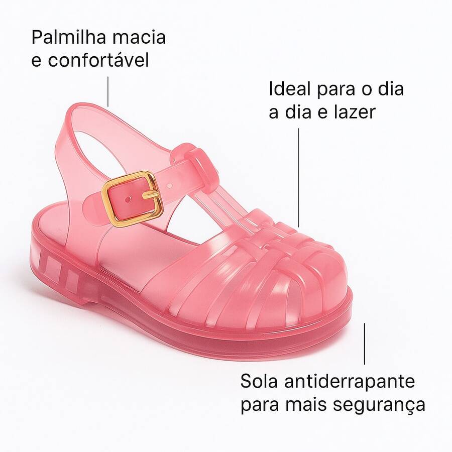 Sandália Baby Fofa e Confortável Últimas Unidades Promoção Imperdível!