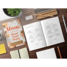 Mom, I Want To  – Guided Memory Journal With Life Prompts | Thoughtful Mother's Day Gift, Keepsake Diary For Moms To Share Family Stories, Life Lessons, And Inspirational Memories | Beautifully Designed Gift Book - 預設 - 查看 3