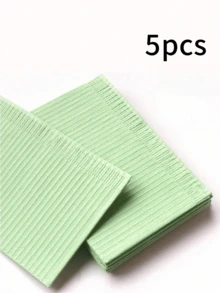 5/25/50pcs Disposable Nail Pad - Foldable Acrylic Practice Paper, 3-Layer Waterproof Cleaning Mat, Suitable For Salon And Home Use, Odorless Paper Towel, For Nail Art And Manicure, Nail Art Supplies | Foldable Nail Pad | Waterproof Mat