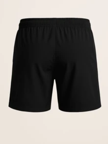 Men's Set 100% Cotton T-Shirt + Basic Plain Tactel Bermuda Shorts Streetwear + Watch - 軍綠色 - 查看 6