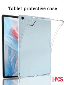 1 ốp lưng chống sốc cho máy tính bảng, tương thích với máy tính bảng Apple, tương thích với iPad Pro 11 inch 2021, iPad 5 Pro, Galaxy Tab S9+, Galaxy Tab A8, MatePad, MatePad 11.5", Tab M9, bảo vệ góc trong suốt, chống nước và chống dầu, thích hợp làm quà tặng ngày lễ/sinh nhật/Giáng sinh, cho bạn trai/bạn gái. - Trong sáng - Xem 3