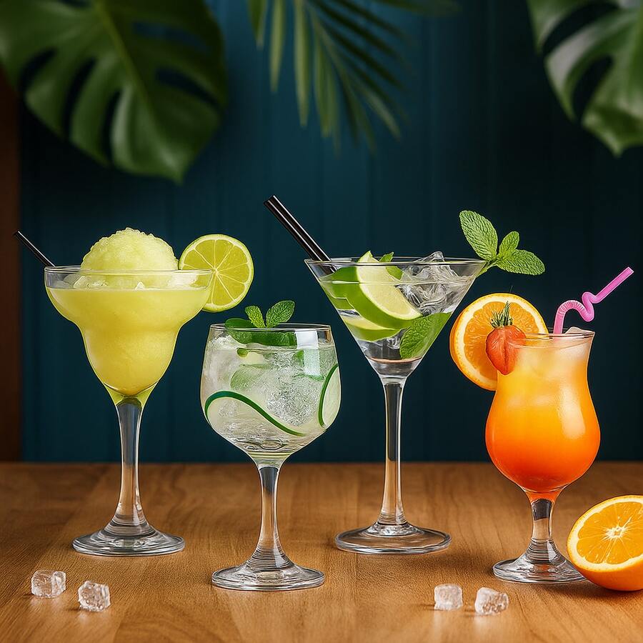 4-Piece Mixologist Cocktail Glass Set - Ruvolo - 無色 - 查看 1