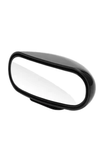 1/2 件车载广角后视镜，黑色、白色、银灰色可选，ABS 和玻璃材质。防水防尘，经久耐用。360° 旋转，广角可调，消除盲点 - 彩色 - 查看 12