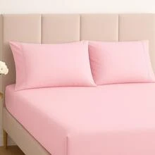 400 Thread Count Premium Bedding Set With Stick Stitch Finish - ROSA - View 2