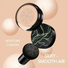 Crema BB de larga duración,cabeza de hongo Soplo de colchón de aire Crema bb aislamiento C almohadón crema,hidratante,control de aceite,set de regalo para mujeres - Negro - Ver 1