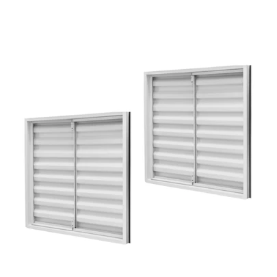 Kit 2 Porta Alçapão Portinhola em Aço Ventilada Laje e Telhado Porta Gás Várias Medidas Envio Imediato 80x70