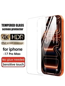 2 buc sticlă securizată compatibilă cu 17 17 Pro 17 Pro Max 17 Air16 16 Plus 16 Pro 16 Pro Max 15 14 13 12 11 Pro Max X XS XR Mini 7 8 14 Plus protector de ecran compatibil cu iPhone 14 15 Pro Max sticlă