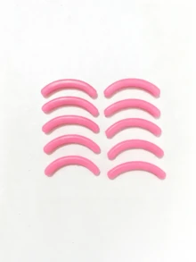11 piezas/Set, 1 pieza Rizador de pestañas con mango transparente rosa dorado + 10 piezas Almohadillas de repuesto, Herramientas de belleza profesionales y para el hogar, Rizador de pestañas con almohadillas de repuesto, Herramientas para rizar pestañas, Maquillaje, Barato, Decoración de habitación, Tocador, Viaje, Dormitorio, Accesorios de maquillaje, Rizador de pestañas