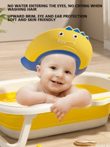 Baby Shampoo Shield, Waterproof Ear Protection Shampoo Cap, Kids Bathing Wash Hair Hat