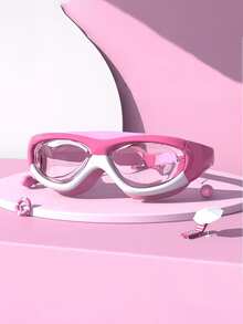 Adjustable Comfortable Waterproof Anti-Fog High Definition Swimming Goggles, Summer New Arrival - Multicolor - View 6