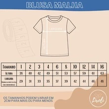 Blusa Malha Manga Curta 100% Algodão Infantil Juvenil Básica Menina Feminina Pré Adolescente Tamanho 8 ao 16 Canelado - Mescla - Visão 6