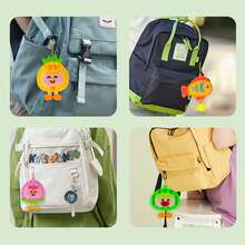 5 Stücke/1 Stück süßes Tier-Themen DIY Nähset, handgemachtes Anhänger Dekorationsmaterial Paket Cartoon Schlüsselanhänger, perfekt für Anfänger, Geburtstagsgeschenke, Weihnachtsparty Geschenke - Verschiedenfarbig - Übersicht 3