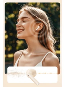 Wireless Earphones With LED Display, Bluetooth 5.3, Low Latency Gaming Mode, Hi-Fi Sound, Long Battery, Touch Control