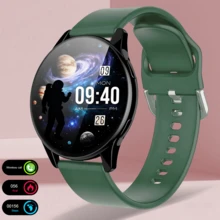 1 Đồng hồ thông minh có dây đeo silicon, Đồng hồ thông minh dành cho nam, Gọi điện không dây, Máy đếm bước chân, Máy đếm calo, Chế độ thể thao đa năng, Camera từ xa, Điều khiển nhạc, Báo thức, Thông báo cho Android & IOS, Màn hình TFT 1,53", Sạc USB, 180mAh - Nhiều màu - Xem 3