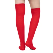 Don Calcetin Women Over The Knee Socks - 紅色 - 查看 7